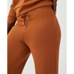 Spanx AirEssentials Wide Leg Pants Butterscotch Caramel Trousers Work L Petite Photo 2