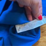 ZARA  blue square neck crop top size large Photo 4