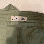L.e.i. Ashley Trouble NWT Aspen green low rise short shorts. Size 13. Photo 4