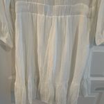 Baltic Born  Amelia Boho Mini Dress White Cream Size L Photo 10