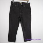 Madewell NEW  Petite Classic Straight Jeans‎ in Lunar Wash, 30P Photo 2