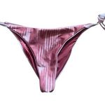 Dolce vita Bikini Bottom with tie strings cinched back NWOT xs small fit Pink Photo 0