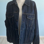 Gap Women's Blue Jeans Denim Jacket Size Large Photo 0
