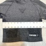 Gymshark medium Ombre seamless long sleeve athletic crop top TLS2 2891 Photo 2