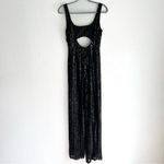 Hello Molly  Sequin Jumpsuit Twilight Romance Black Sz 4 Photo 4