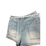 O'Neill NWOT SONNET PATCH POCKET DENIM SHORTS IN LIGHT INDIGO BLEACH SZ L Photo 7