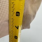 Liz Claiborne Liz Golf neutral plaid gingham rayon pleated shorts 10 activewear outdoor sport Photo 7