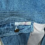 Together Vintage Pastel Colorblock Denim Jean Jacket 80s 90s Spring Easter Blue Size M Photo 1