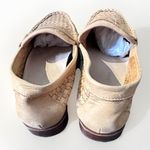 Loeffler Randall Leoffler Randall Loafers Womens 6.5B Keaton Honey Woven Leather Shoes Old Money Photo 5