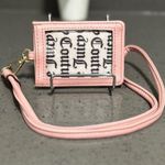 Juicy Couture Pink Card Holder with Lanyard Photo 0