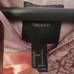 Forever 21 Pale Pink Zip Up Teddy Bear style jacket size Small women's by … Photo 2