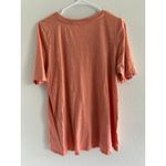 J Jill Top Womens Large Orange Pima Cotton Minimalist Capsule Luxury‎ Travel Photo 1