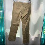 Tory Burch  Pale Khaki pleated Korri wide leg pants size‎ 6 minimalist preppy Photo 5