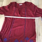 World Market Bohemian Red Maxi Dress size L XL Size L Photo 2