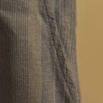 Elie Tahari Tahari Linen Blend Pants‎ Size XL blue Cropped Length Relaxed Wide Leg Striped Photo 3