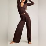 Negative Underwear Whipped Henley in Espresso, Size X Photo 1