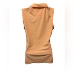 Peter Millar  Peach Collared Golf Tank Top Size XS 5 Button Logo Active Shirt UPF Photo 4