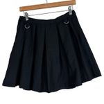Hot Topic Mini Skirt Womens M Black Pleated A-Line School Girl Gothic E-Girl Photo 2