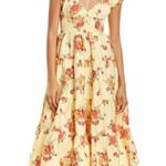 Danielle Bernstein Yellow Midi Dress Photo 0