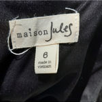 Maison Jules Polka-Dot Ruffled A-Line Dress SIZE 6 Photo 9