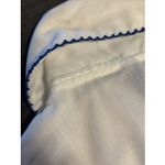 Vintage RRRRuss Russ Tog Prairie Shirt‎ Puffy Sleeve Ruffled Blouse White Size M Photo 7