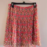 Flowy Pleated Skirt Red Size M Photo 1