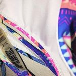 PINK - Victoria's Secret VS PINK Colorful Tribal Print Bikini Small/Medium Photo 3