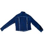 Button up blue denim shirt jacket Shacket 🔥 Photo 1