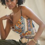 Anthropologie Printed Cowl Neck Top Photo 2