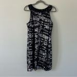 Rachel Zoe Irene Irena Black Silver Sequins Shift Dress Large Photo 5