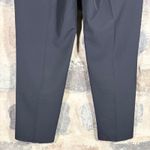 Athleta  Black High Waisted Straight Leg Zipper Pocket Casual Dress Pants Size 10 Photo 10