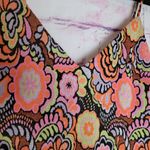 ZARA  60S MOD RETRO BOHO HIPPIE KNIT STYLE ROMPER LARGE Photo 4