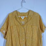 Anthropologie  Maeve Classic Surf Shirt Size Large Photo 6