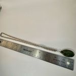 Oval jade pendant necklace Green Photo 7