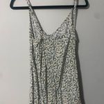 SheIn  Green Floral Mini Dress with Buttons Photo 4