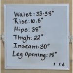 Needle & Cloth Ladies White Denim Jeans Size 14 Slim Boot Photo 8