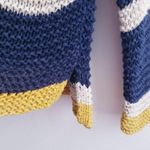 ZARA Knit Long Sleeve Chunky Stripe Sweater Photo 2