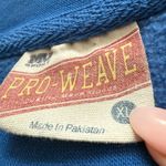 Vintage 90s Blue Heavyweight Sweatshirt Y2K Size XL Photo 2