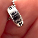 Origami Owl Sterling silver Let It Go silver tone circle pendant necklace Photo 1