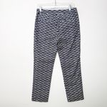BODEN | Richmond Blue and White 7/8 Trouser Workwear Office Ankle Pants Sz. 8 Photo 4