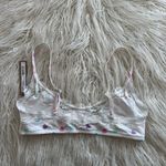SKIMS Skim Fits Everybody Lace Scoop Bralette Marble Candy Heart Print Size Medium Photo 5