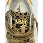 Gola Classics Orchid II Sahara Womens Sneakers Shoes Size 9 White Animal Print Brown Photo 2