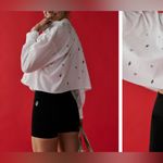 Free People NWOT FP Movement Inspire All Over Buti Layer - white combo - medium Photo 3