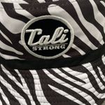 CALI STRONG Reversible Bucket Hat Zebra Print NEW Black Photo 5