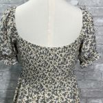 Better Be  Floral Mini dress with Puff Sleeves Photo 4