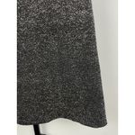 ZARA  Black Metallic Sparkly Festive‎ Stretch Elastic Waist Flared Pants Size S Photo 5