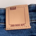 ZARA  Basic side striped Jeans Distressed hem size 2 Photo 3