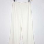 Bernard Zins Paris Rossini White Wide Leg Pants Women’s Size 6 Made in France Photo 0