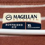 Magellan outdoors  size XL women's outdoors campfire lattice striped top soft NWT Photo 2