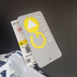 Gossip  Black Print Sports Bra with Green Trim NWT Size Medium Racerback Bra Photo 7